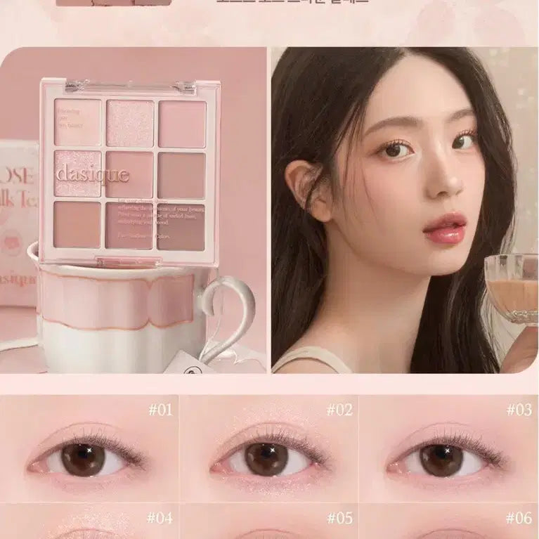 [BUNJANG] Dasique Shadow Palette 27 Rose Milk Tea / 데이지크 섀도우팔레트 27 로즈 밀크티
