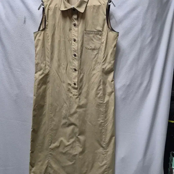 [BUNJANG] Daniel Khaki Sleeveless Dress Size 66 / 다니엘 카키 민소매 원피스66