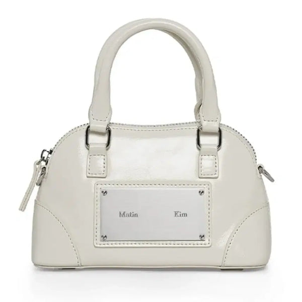 [BUNJANG] Matin Kim Curve Zip Mini Tote Bag Crossbody Bag / 마뗑킴 커브 집 미니백 토트백 크로스백 가방