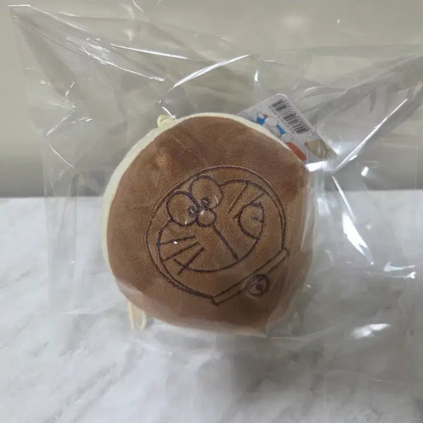 [BUNJANG] Doraemon Dorayaki Red Bean Bun Pouch Keychain / 도라에몽 도라야끼 단팥빵 모양 파우치 키링