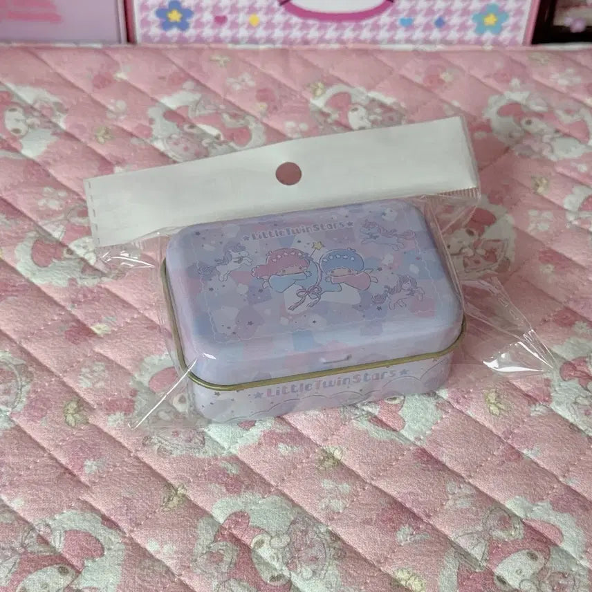 [BUNJANG] Sanrio Kiki & Lala Little Twin Stars Tin Case / 리틀트윈스타 틴 케이스 산리오 키키라라