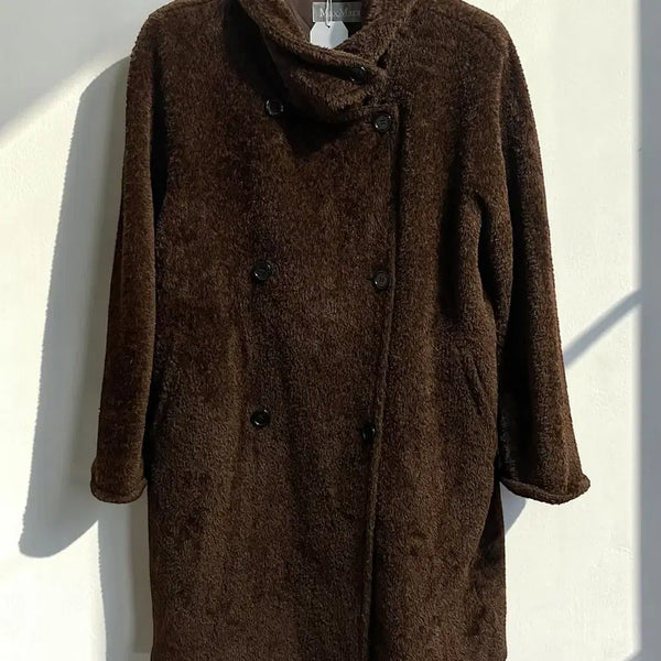 [BUNJANG] Max Mara Alpaca Virgin Wool Double Breasted Coat / 막스마라 알파카 버진 울 더블 코트