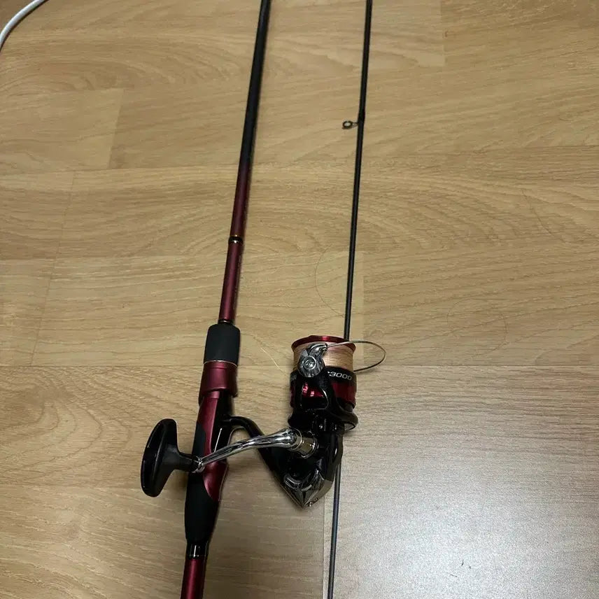 [BUNJANG] NS Rods Alpha S-802ML Rod, Shimano Sienna C3000 Reel, Versus Tackle Box, Lures & Worms Bundle Set / NS 로드스 알파 S-802ML + 시마노 시에나 C3000 + 버서스(VERSUS) 태클박스 + 루어/웜 일괄 판매