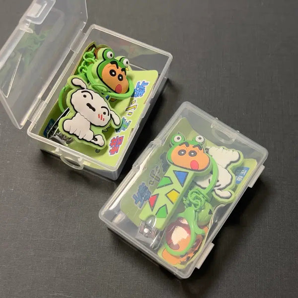 [BUNJANG] Crayon Shin-chan Shiro Green Nail Clipper / 짱구 흰둥이 그린 손톱깎이