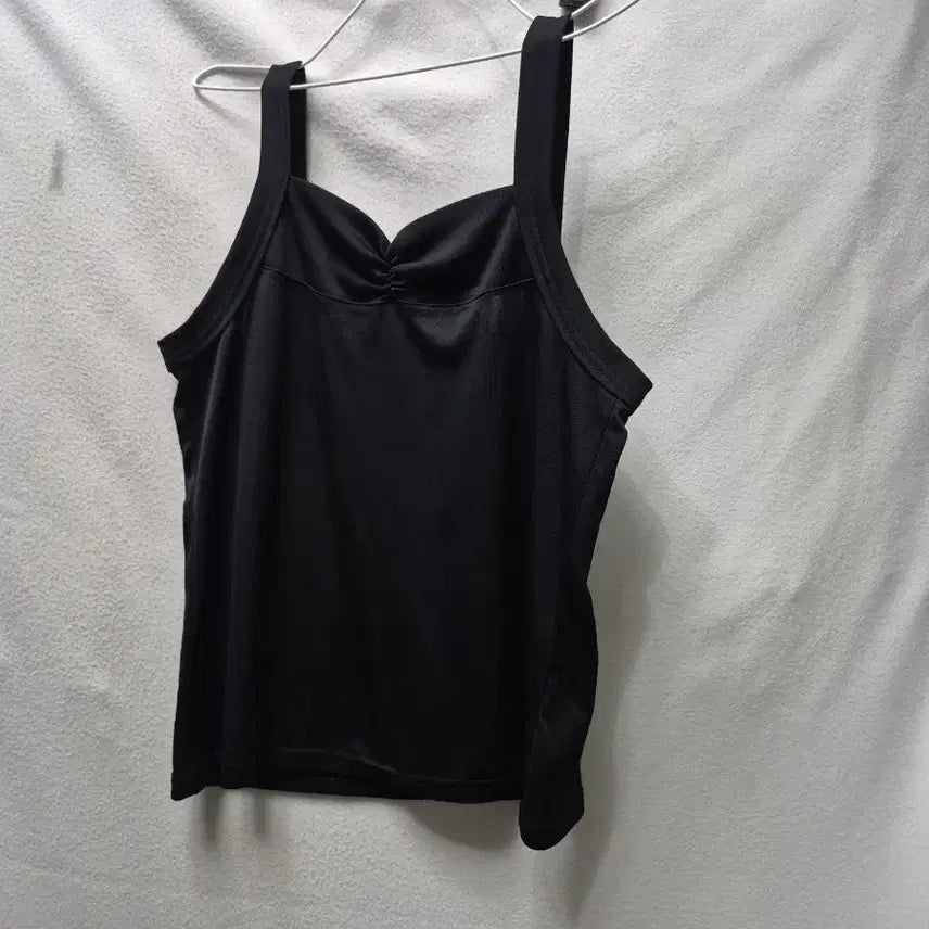 [BUNJANG] Black Sleeveless Top - Size S / 블랙 민소매 탑S