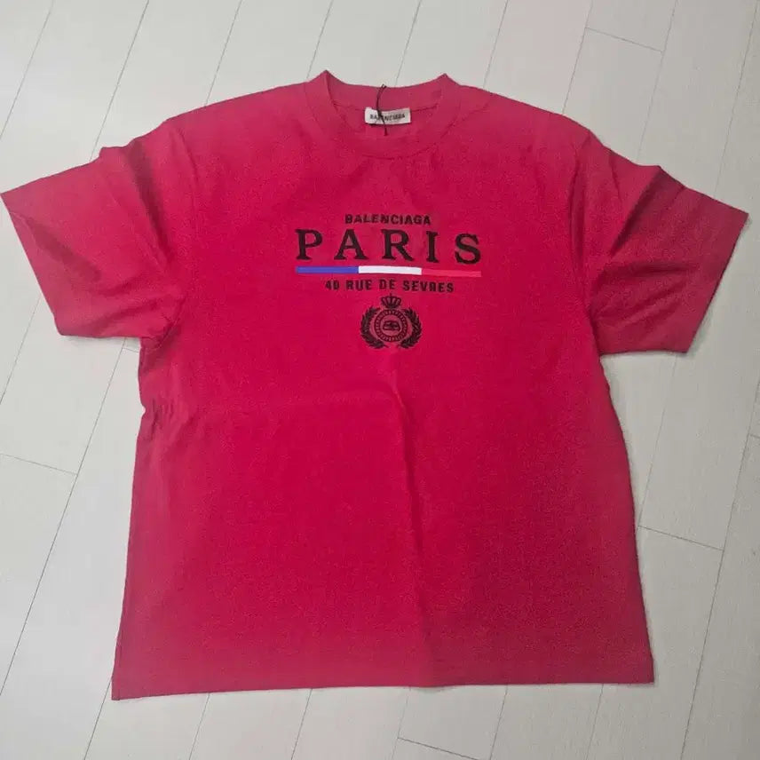 [BUNJANG] Balenciaga Paris Short Sleeve T-Shirt XS / XS. 발렌시아가 파리 반팔티셔츠