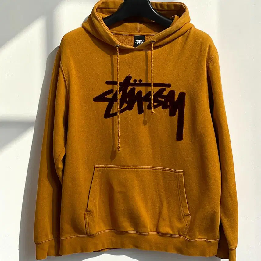 [BUNJANG] Stussy Big Logo Hoodie / 스투시 빅 로고 후드 티셔츠