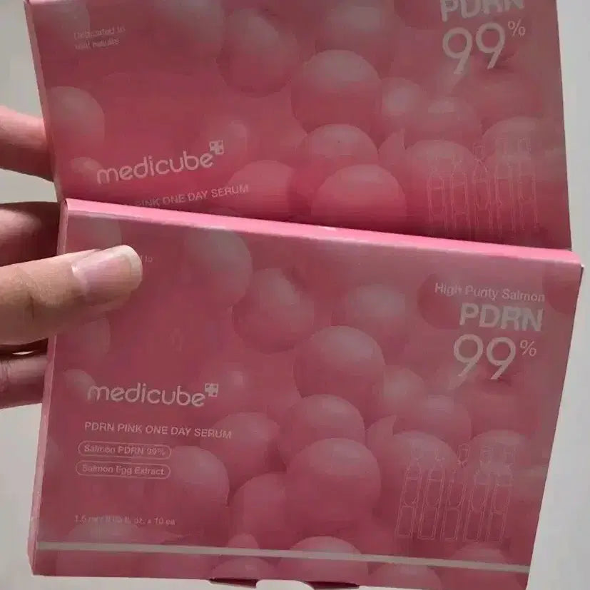[BUNJANG] Medi-Cube PDRN Pink One-Day Serum (20 Count) / 메디큐브 PDRN 핑크 원데이 세럼 20개입