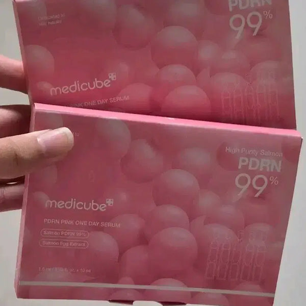 [BUNJANG] Medi-Cube PDRN Pink One-Day Serum (20 Count) / 메디큐브 PDRN 핑크 원데이 세럼 20개입