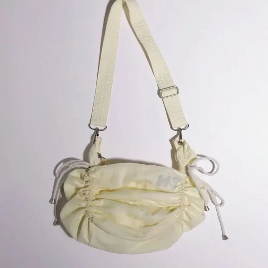 [BUNJANG] Sculptor Candy Expandable Mesh Shoulder Bag Lemon / 스컬프터 Candy Expandable Bag Mesh Lemon