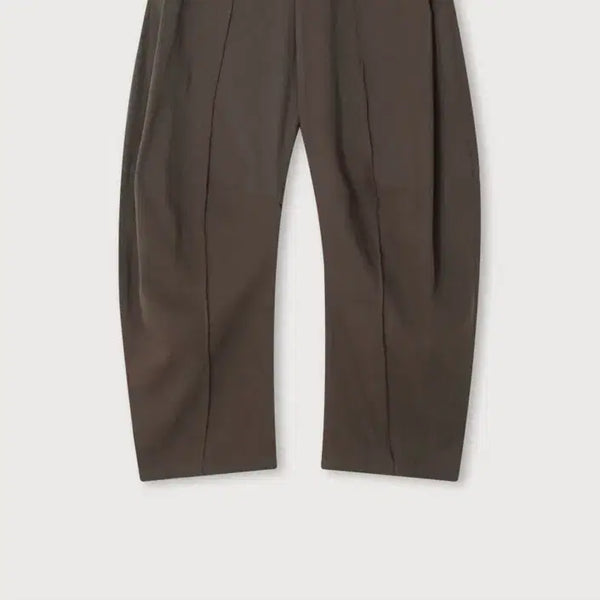 [BUNJANG] Ethos Wide Curved Pants Brown / 에토스 와이드 커브드 팬츠