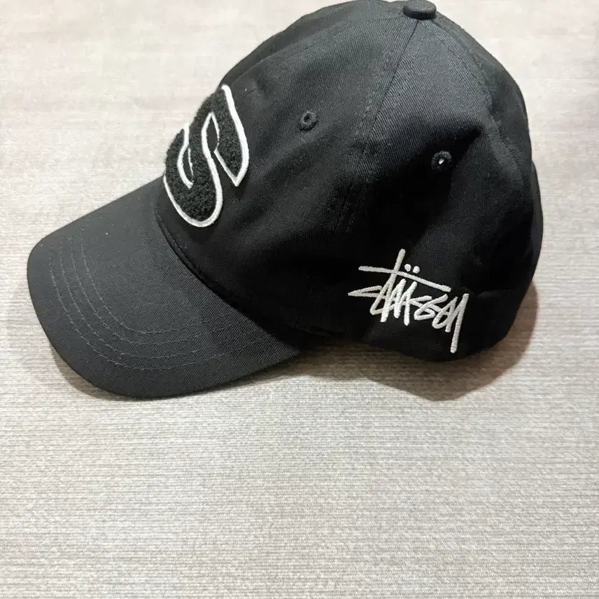 [BUNJANG] Stussy S Logo Ball Cap Black / 스투시 S 로고 볼캡 블랙
