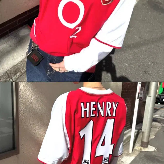 [BUNJANG] Arsenal 02-04 Henry Jersey XL / 아스날 02-04 앙리 유니폼 XL