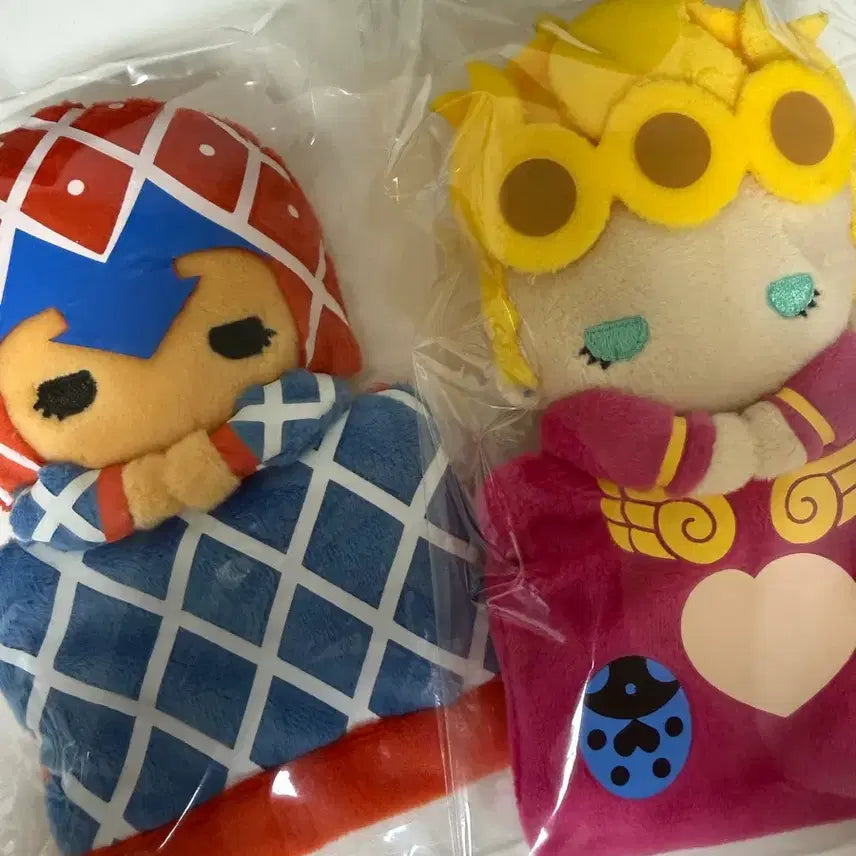 [BUNJANG] Jojo's Bizarre Adventure Part 5 Giorno Giovanna & Guido Mista Pouch Bundle Set / 죠르노 죠바나&귀도 미스타 파우치 일괄 양도 죠죠의기묘한모험 5부