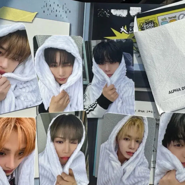 [BUNJANG] ALPHADRIVEONE Lucky Broadcast Photocard Set / 알디원 알파드라이브원 러키 공방포카 세트