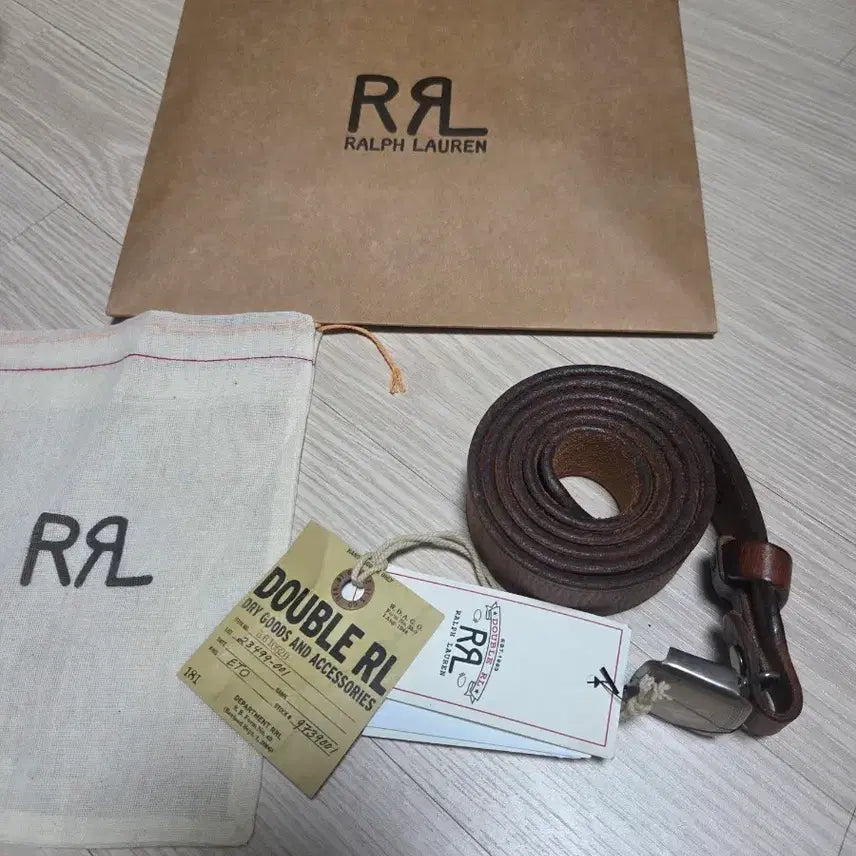 [BUNJANG] RRL Vincent 32 Brown Leather Jeans / RRL 빈센스 32 브라운