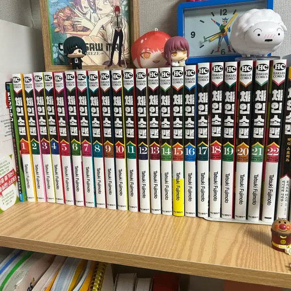[BUNJANG] Chainsaw Man Complete Volumes 1-22 + Buddy Stories Manga Set / 체인소맨1~22권, 버디스토리즈