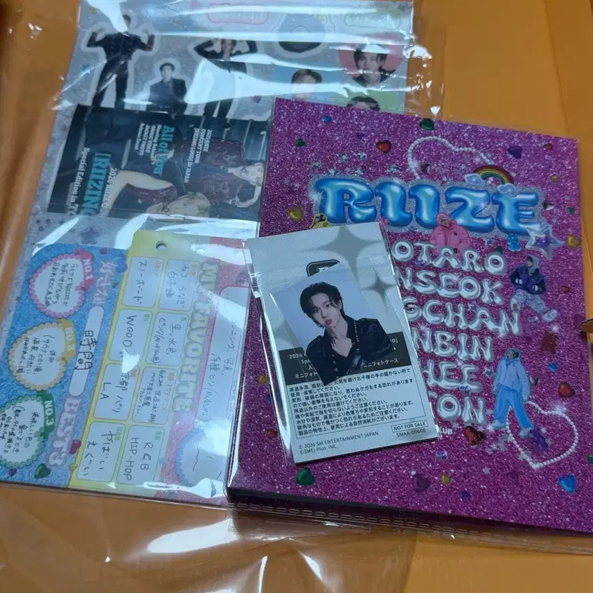 [BUNJANG] RIIZE Japan Membership Kit Benefit Wonbin Photocard Holder / 라이즈 일본 멤버십 키트 특전 원빈 브리즈 재팬 양도