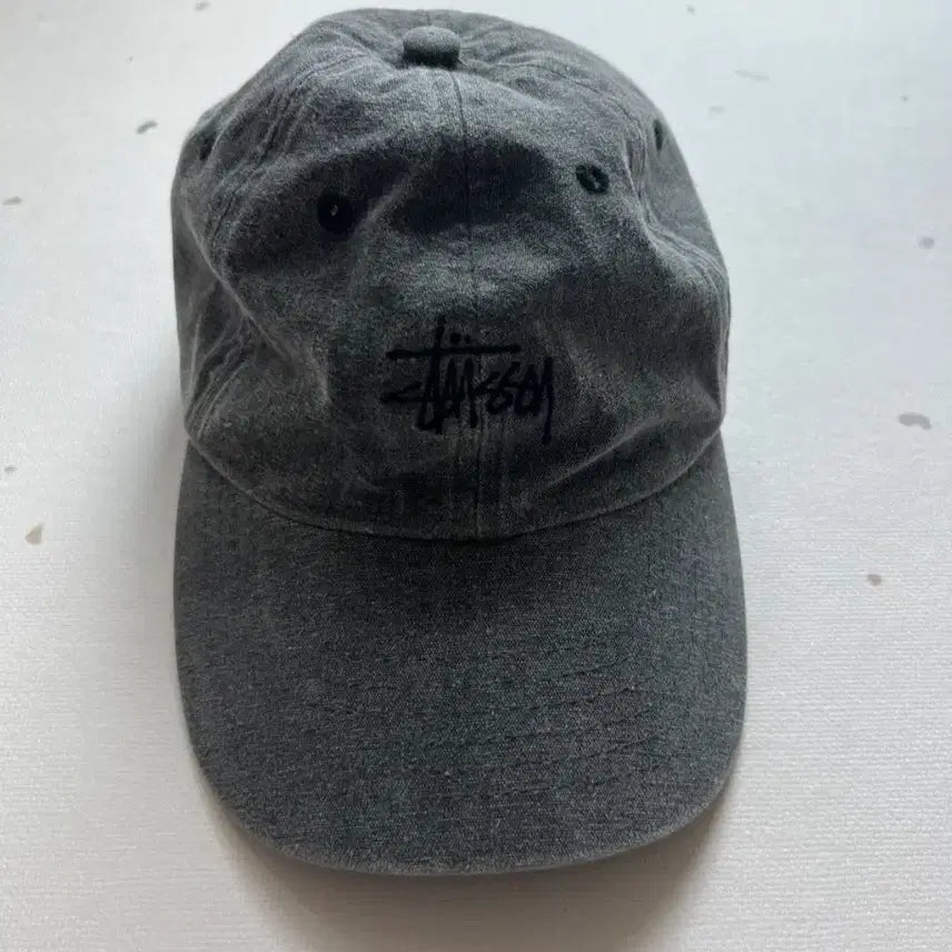 [BUNJANG] Stussy Pigment Washing Ball Cap Charcoal / 스투시 피그먼트워싱 볼캡 차콜
