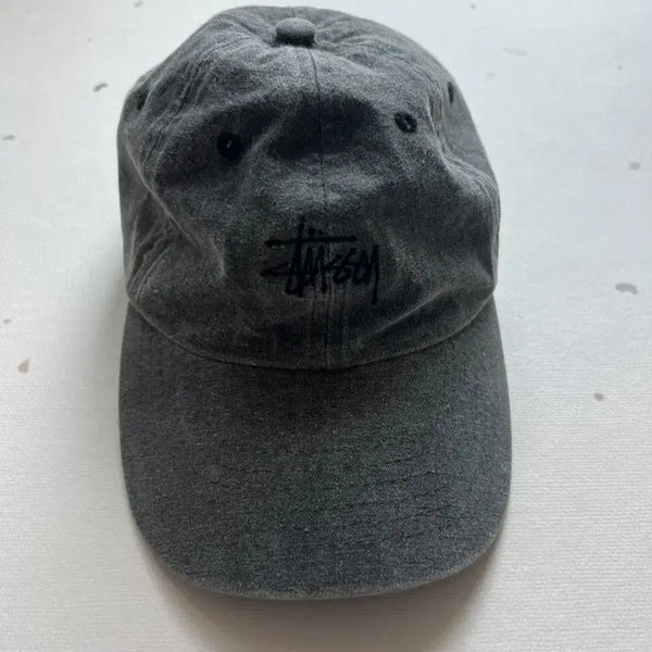 [BUNJANG] Stussy Pigment Washing Ball Cap Charcoal / 스투시 피그먼트워싱 볼캡 차콜