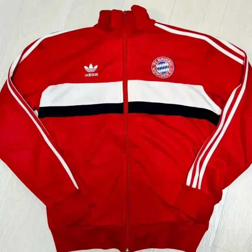 [BUNJANG] Adidas FC Bayern Munich Firebird Track Top / 아디다스 FC 바이에른 뮌헨 트랙탑