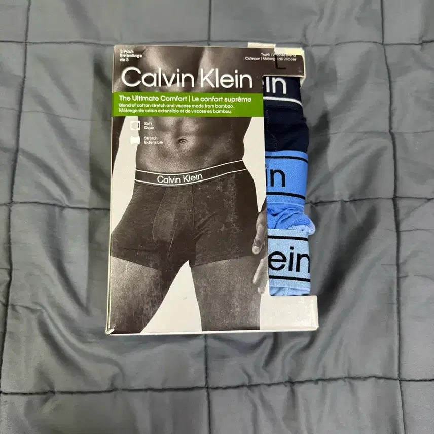 [BUNJANG] Calvin Klein Men's 3-Pack Boxer Briefs / 캘빈클라인 남성 드로즈 3PACK