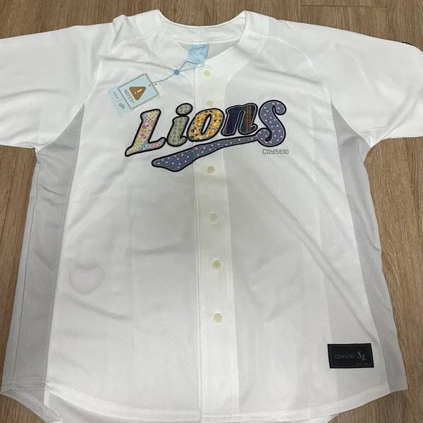 [BUNJANG] Samsung Lions Koiseiho White SM Jersey / 삼성라이온즈 코이세이오 화이트 SM 유니폼