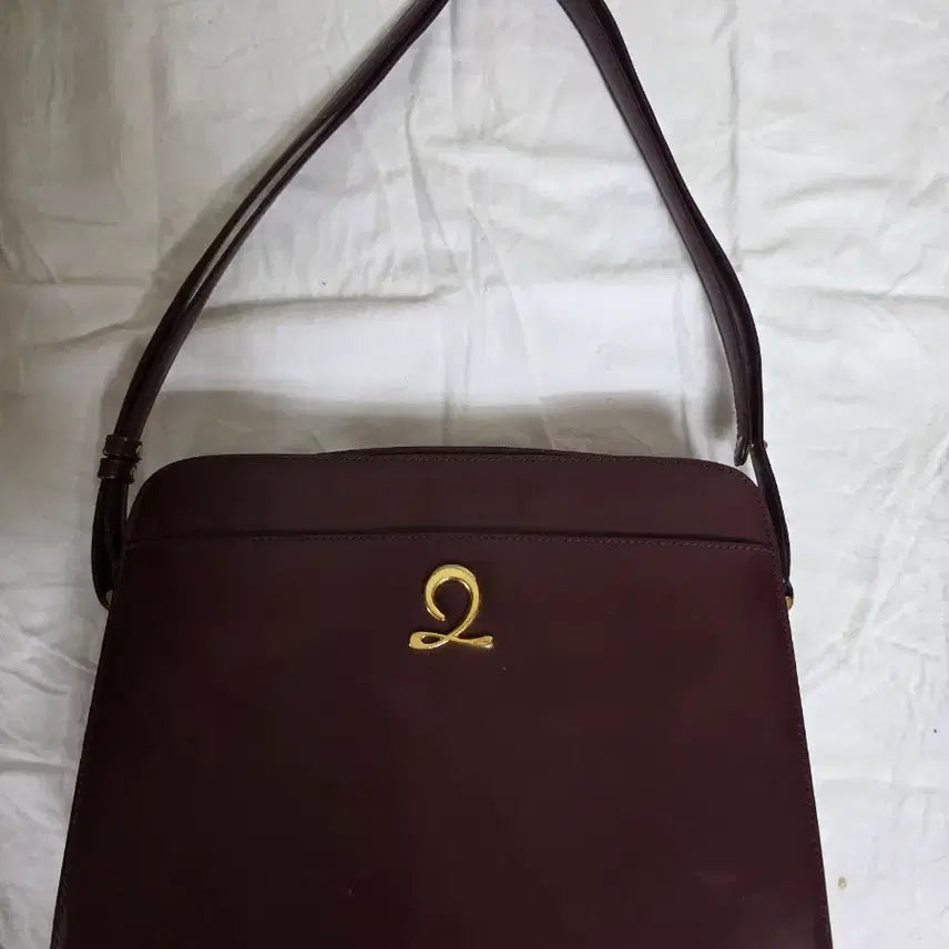 [BUNJANG] Louis Quatorze Burgundy Shoulder Bag / 루이까또즈 버건디 백