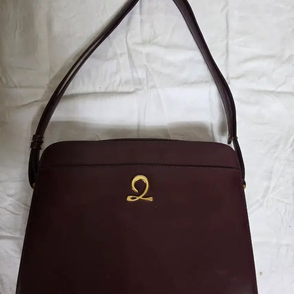 [BUNJANG] Louis Quatorze Burgundy Shoulder Bag / 루이까또즈 버건디 백