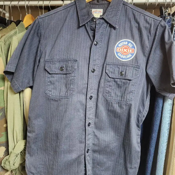 [BUNJANG] The Real McCoy's Half-Sleeve Shirt / 리얼맥코이 하프셔츠
