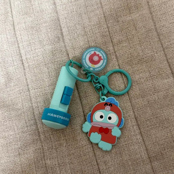 [BUNJANG] Sanrio Hangyodon Flashlight Beam Keychain / 산리오 한교동 손전등 빔 키링