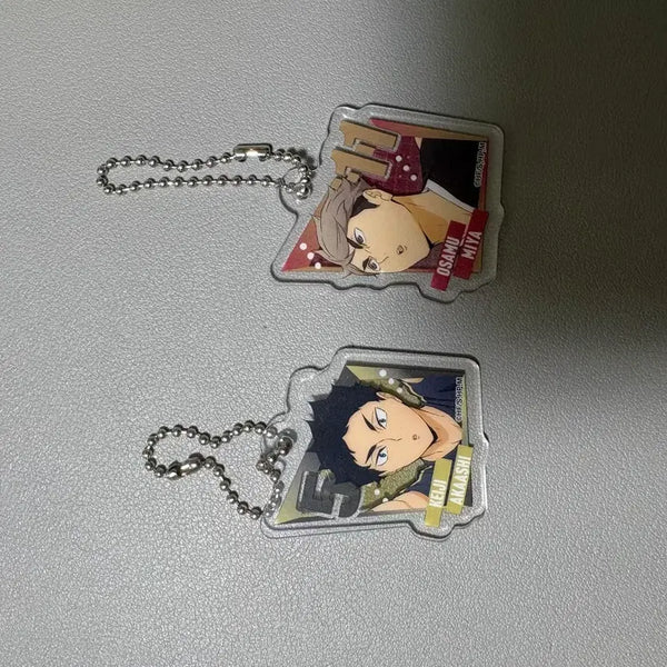 [BUNJANG] Haikyuu!! Akaashi Keiji & Miya Osamu Keyring / 하이큐 아카아시 미야 오사무 키링