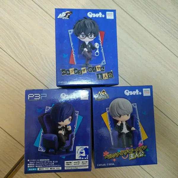 [BUNJANG] Persona 3, 4, 5 Protagonist Figure Set / 페르소나 3,4,5주 피규어 세트