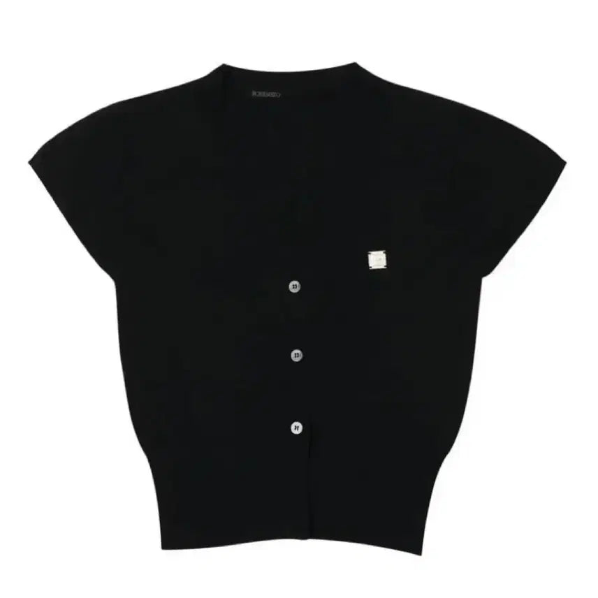 [BUNJANG] Bohemian Seoul Y-Symbol Cardigan Half / 보헤미안서울 y심볼 가디건 하프