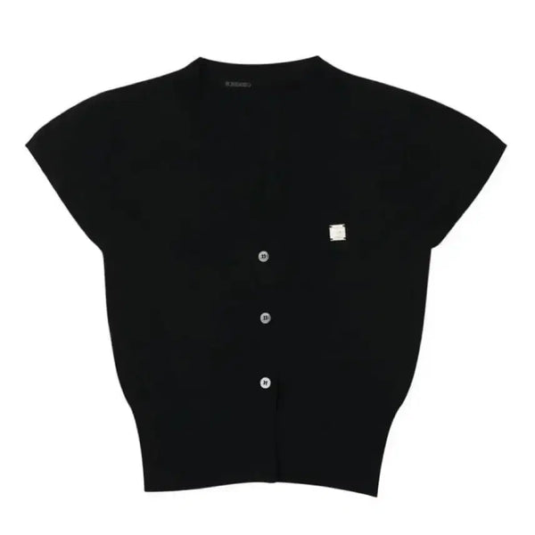 [BUNJANG] Bohemian Seoul Y-Symbol Cardigan Half / 보헤미안서울 y심볼 가디건 하프