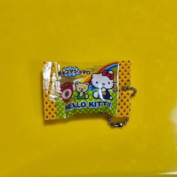 [BUNJANG] Hello Kitty Marshmallow Gacha Rare Keychain / 헬로키티 마시멜로 가챠  희기  레어 키링