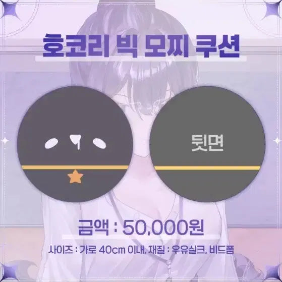 [BUNJANG] Ban-nim 2024 Birthday Hocori Cushion / [반님] 2024 생일기념 호코리 쿠션