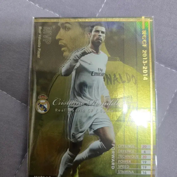 [BUNJANG] WCCF Cristiano Ronaldo Real Madrid MVP Card / wccf 축구카드