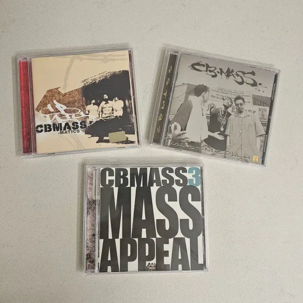 [BUNJANG] CB MASS Hip Hop CD Album Bundle Set / CB MASS 씨비메스 힙합 CD 앨범 다이나믹듀오