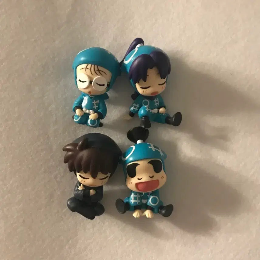 [BUNJANG] Rantarou Ninja Boy Full Set Gacha Figurines / 일괄)) 풀세트 닌자보이 란타로 꾸벅 어깨큥 어깨쿵 가챠