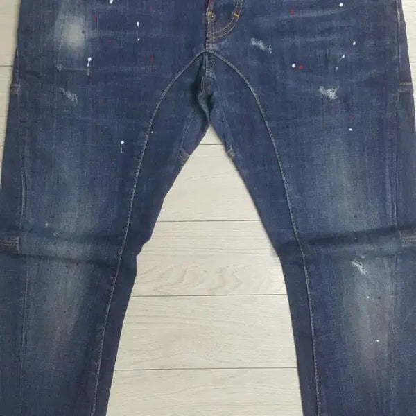 [BUNJANG] DSQUARED2 Red Tab Biker Jeans Size 32/33 Italy / 디스퀘어드2 정품(사방스판) 레드탭 바이커진 32인치(No.459)이태리판!