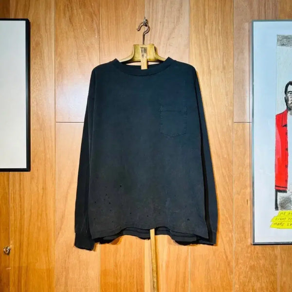 [BUNJANG] Donut Revenge Tubula Pocket Long Sleeve / [1] 도넛리벤지 튜블라 포켓 롱슬리브
