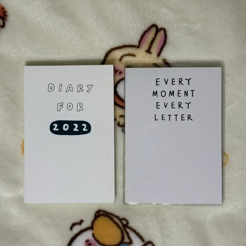[BUNJANG] Bbangyi Diary Bundle Set / 빵이 빵이님 다이어리 2개 일괄