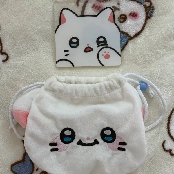 [BUNJANG] Nyahangnamja Choonbae String Pouch & Acrylic Coaster Bundle Set / 냐한남자 춘배 스트링 파우치 아크릴 코스터 일괄