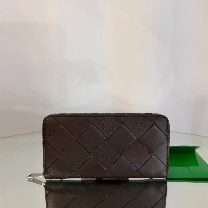 [BUNJANG] Bottega Veneta Intrecciato Zip Around Long Wallet / 보테가베네타 인트레치아토 지퍼돌이 장지갑