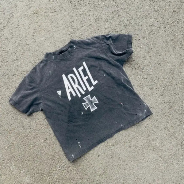 [BUNJANG] Donut Revenge Tubular T-Shirt / [1] 도넛리벤지 튜블라 반팔