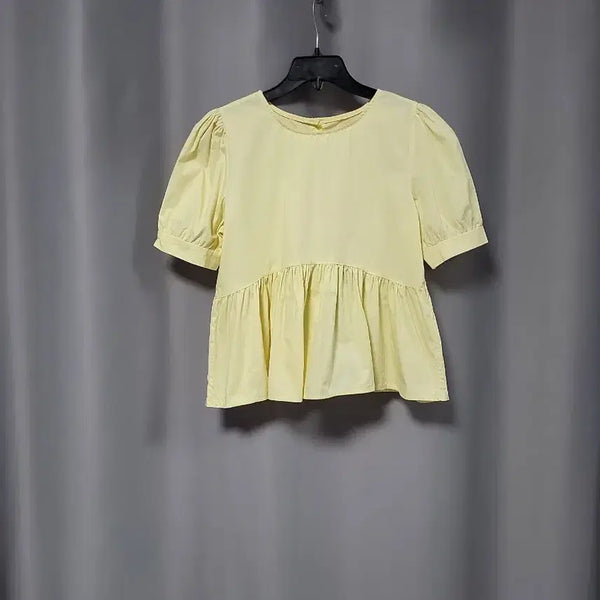 [BUNJANG] Puff Shirring Blouse / 퍼프 셔링 블라우스
