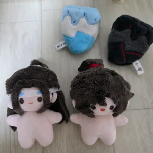 [BUNJANG] The Untamed WangXian 10cm Official Plush Doll (Outfit Included) / (이번주만급전가격인하)마도조사 망기무선 10cm 공식인형 콘망무 양도 (옷포함)