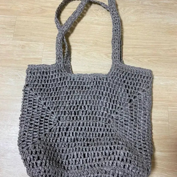 [BUNJANG] Zara Rattan Tote Bag / 자라 라탄 토트백