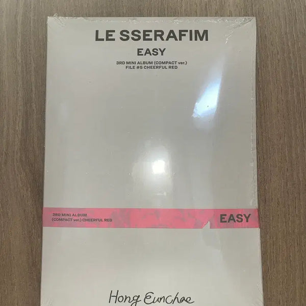 [BUNJANG] LE SSERAFIM EASY Album Compact Version (Hong Eunchae) Sealed / 미개봉 르세라핌 이지 앨범 컴팩트 버전(홍은채)